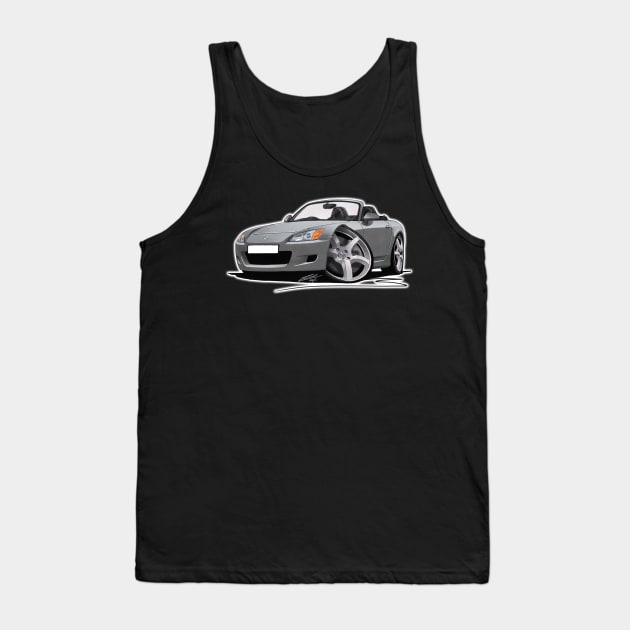 Honda S2000 Grey Tank Top by y30man5